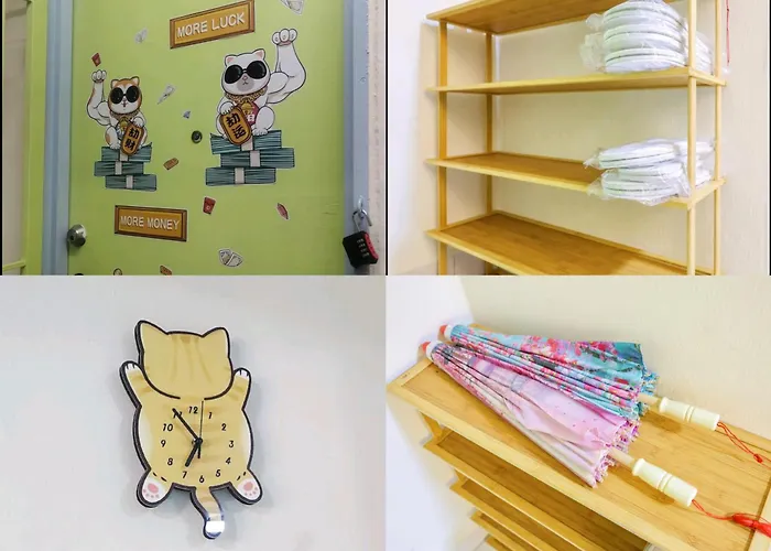 New! 3Rooms 6-8Pax Lucky Cat Homestay
