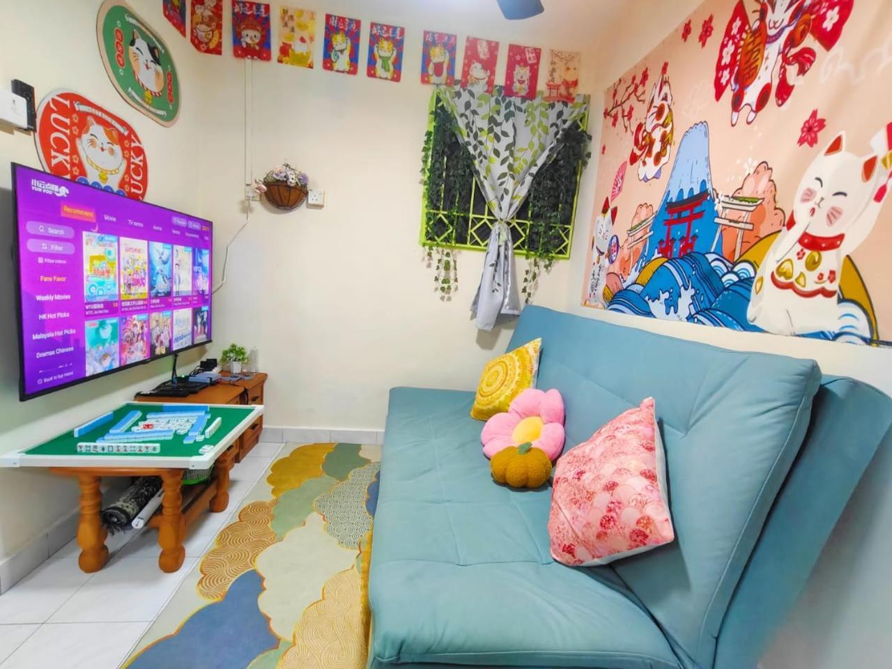 Apartment New! 3rooms 6-8pax Lucky Cat